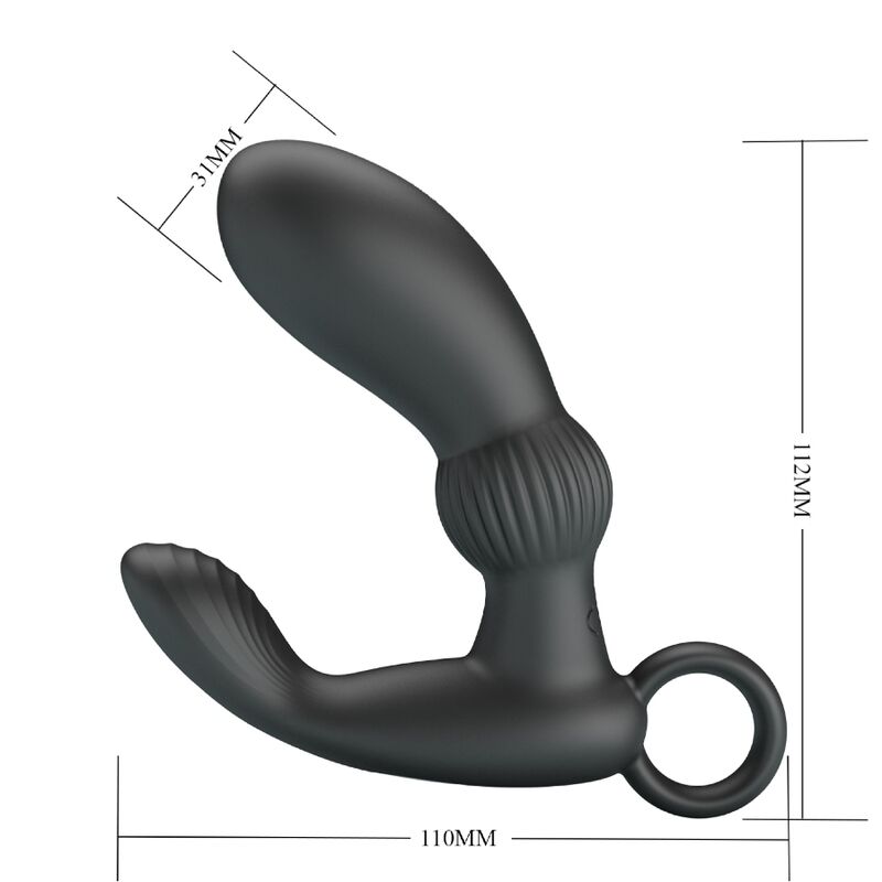 PRETTY LOVE - CAYLA ANALVIBRATOR-MASSAGER SCHWARZ - Sexotim