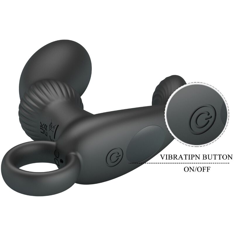 PRETTY LOVE - CAYLA ANALVIBRATOR-MASSAGER SCHWARZ - Sexotim