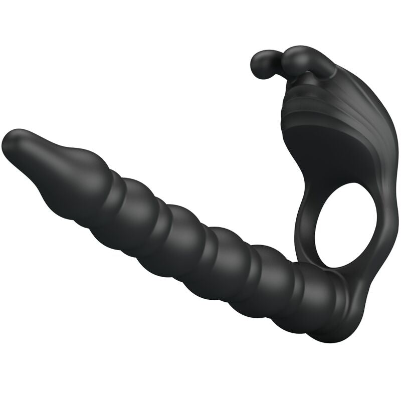 PRETTY LOVE - BLACKNEY PENISRINGE MIT VIBRATOR-PLUG - Sexotim