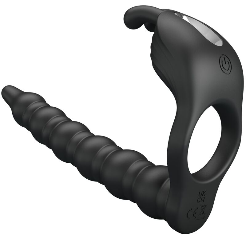 PRETTY LOVE - BLACKNEY PENISRINGE MIT VIBRATOR-PLUG - Sexotim