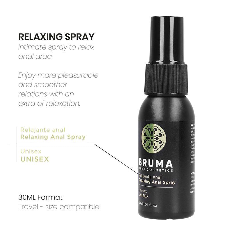 BRUMA - ENTSPANNENDES ANALSPRAY UNISEX 30 ML - Sexotim