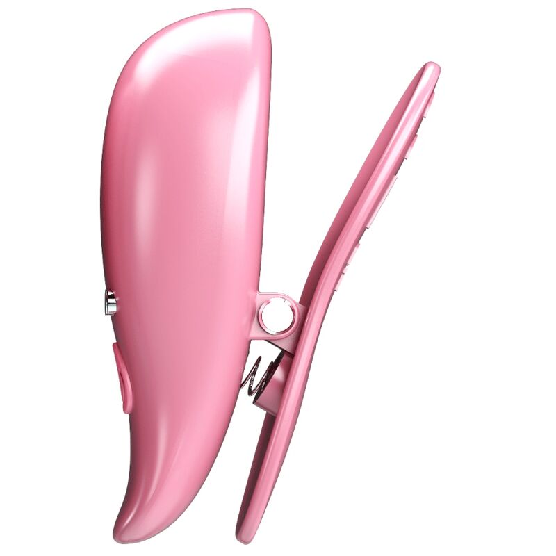 PRETTY LOVE - LEAF VIBRIERENDE NIPPELKLEMMEN ROSA - Sexotim