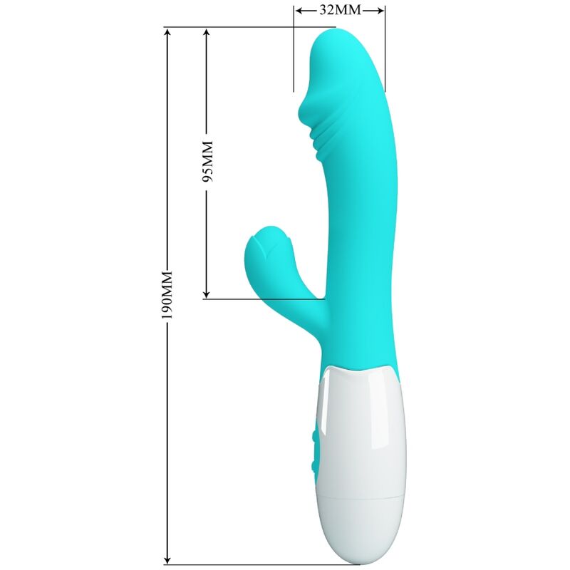 PRETTY LOVE - SNAPPY G-SPOT VIBRATOR AQUAGRÜN - Sexotim