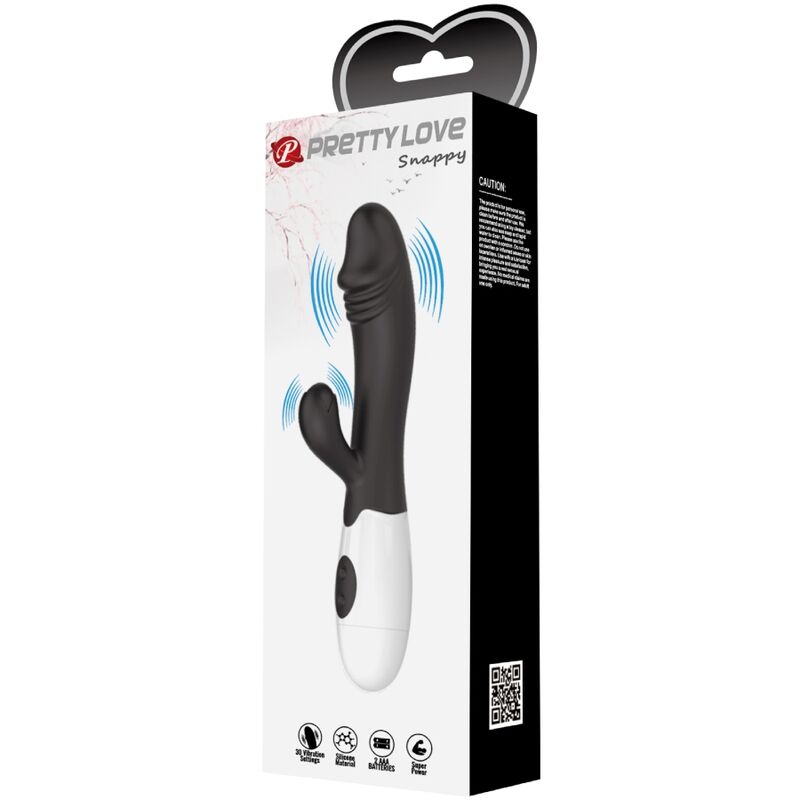 PRETTY LOVE - SNAPPY G-SPOT VIBRATOR SCHWARZ - Sexotim