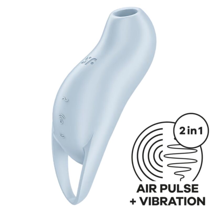 SATISFYER - POCKET PRO 1 KLITORIS-STIMULATOR HELLBLAU - Sexotim