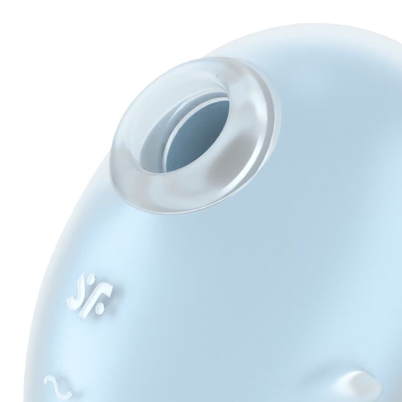 SATISFYER - CUTIE GHOST AUFLEGEVIBRATOR HELLBLAU - Sexotim
