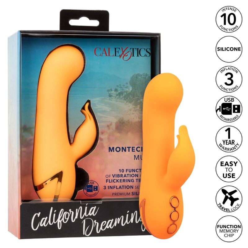 CALEXOTICS - MONTECITO MUSE VIBRATOR RABBIT ORANGE VON CALIFORNIA DREAMING - Sexotim