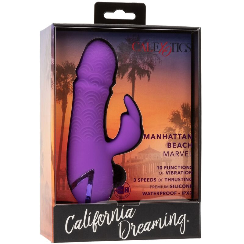 CALEXOTICS - MANHATTAN BEACH MARVEL VIBRATOR RABBIT LILA VON CALIFORNIA DREAMING - Sexotim
