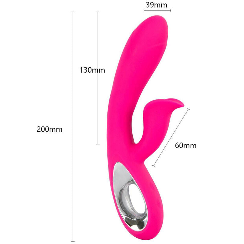 ARMONY - DARO VIBRATOR & PULL RING STIMULATOR FUCHSIA - Sexotim