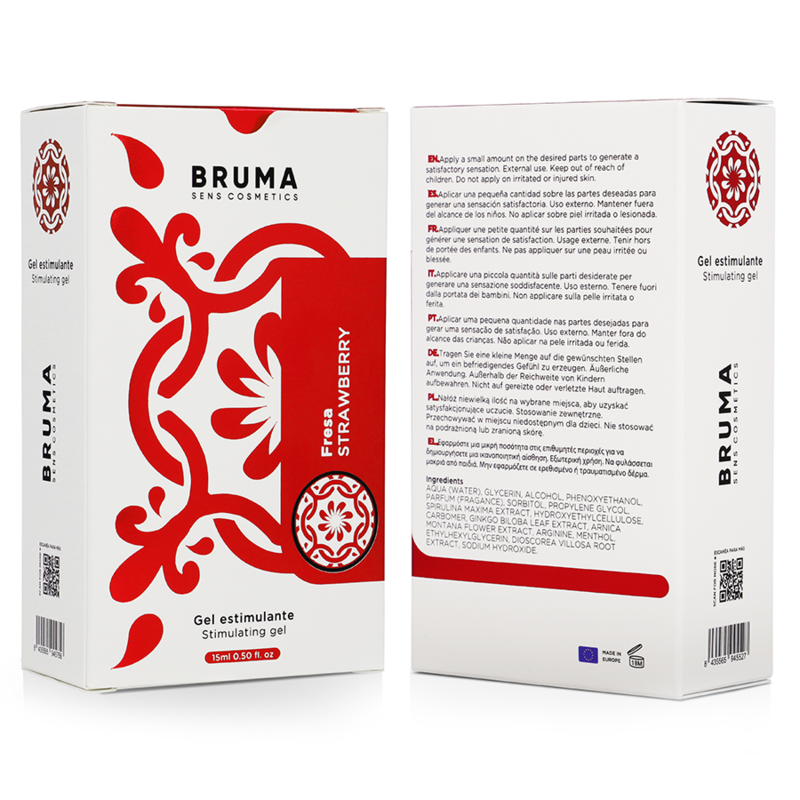 BRUMA - ERDBEERGESCHMACK INTENSIVIERENDER BALSAM 15 ML - Sexotim