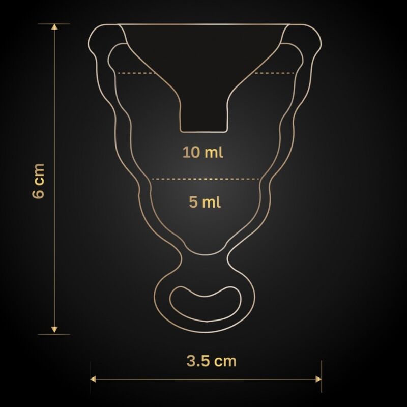 G-VIBE - GCUP SCHWARZE MENSTRUATIONSTASSE - Sexotim