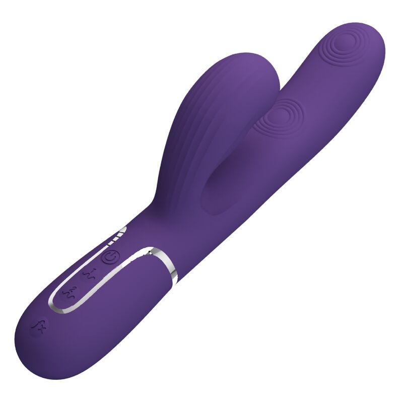 PRETTY LOVE - PERLITA G-SPOT VIBRATOR 3 IN 1 MULTIFUNKTIONS-LILA - Sexotim