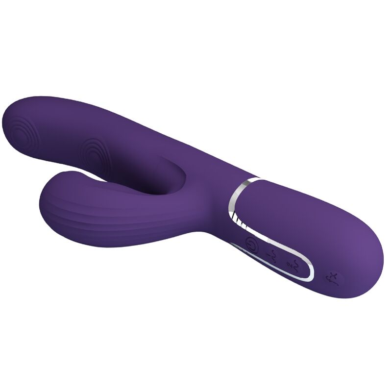 PRETTY LOVE - PERLITA G-SPOT VIBRATOR 3 IN 1 MULTIFUNKTIONS-LILA - Sexotim