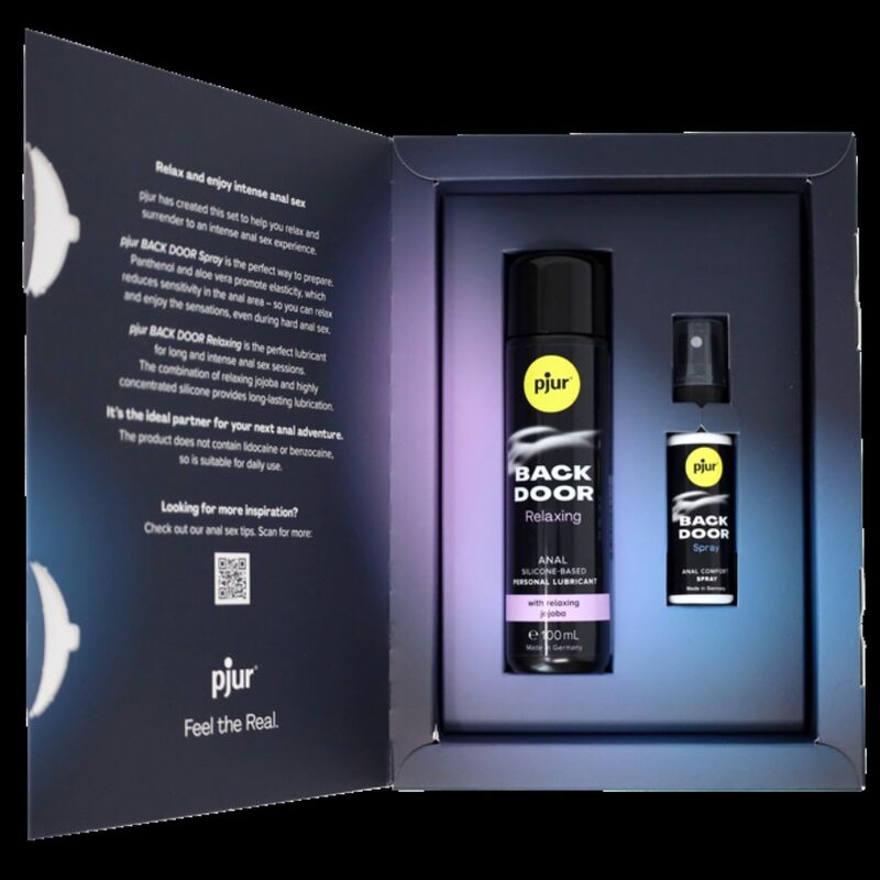 PJUR - BACK DOOR SET AUS ANAL-GLEITMITTEL UND SPRAY - Sexotim
