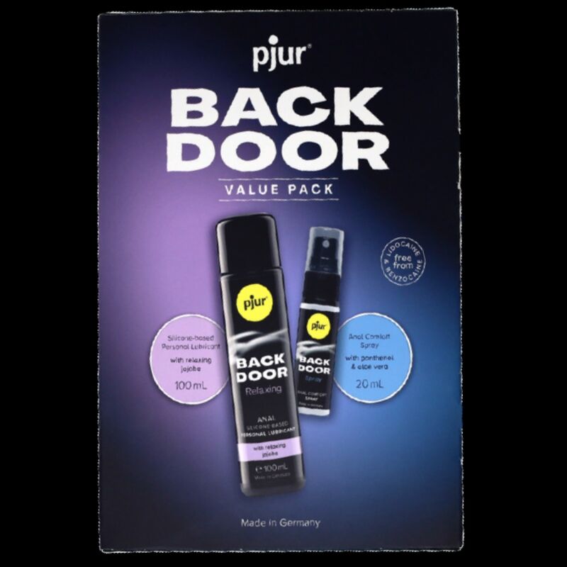 PJUR - BACK DOOR SET AUS ANAL-GLEITMITTEL UND SPRAY - Sexotim