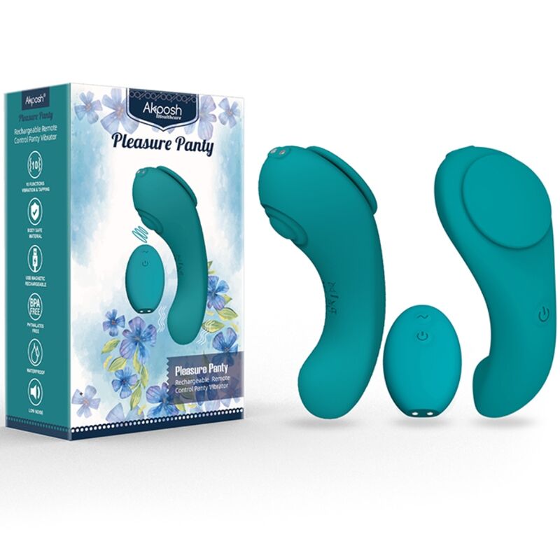 ARMONY - PLEASURE PANTY VIBRATOR FERNBEDIENUNG 3 GESCHWINDIGKEITEN GRÜN - Sexotim