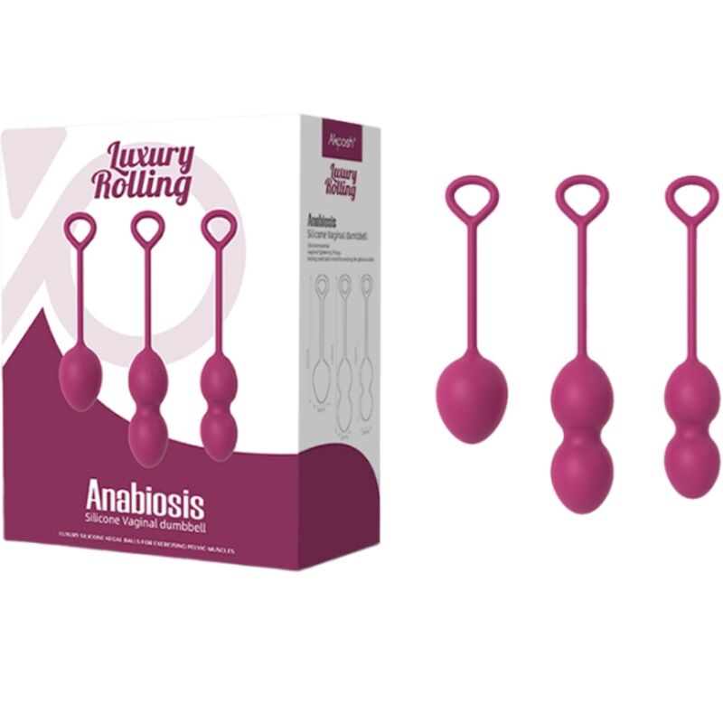 ARMONY - ANABIOSIS VAGINALHANTEL 3 EBENEN, BURGUND - Sexotim