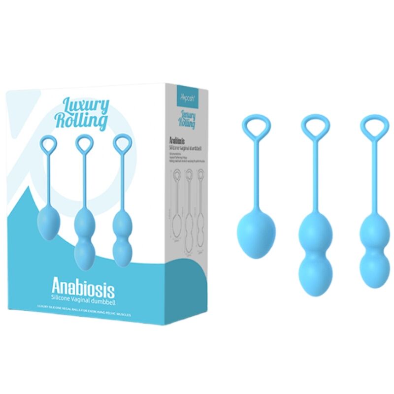 ARMONY - ANABIOSIS VAGINALHANTEL 3 STUFEN BLAU - Sexotim