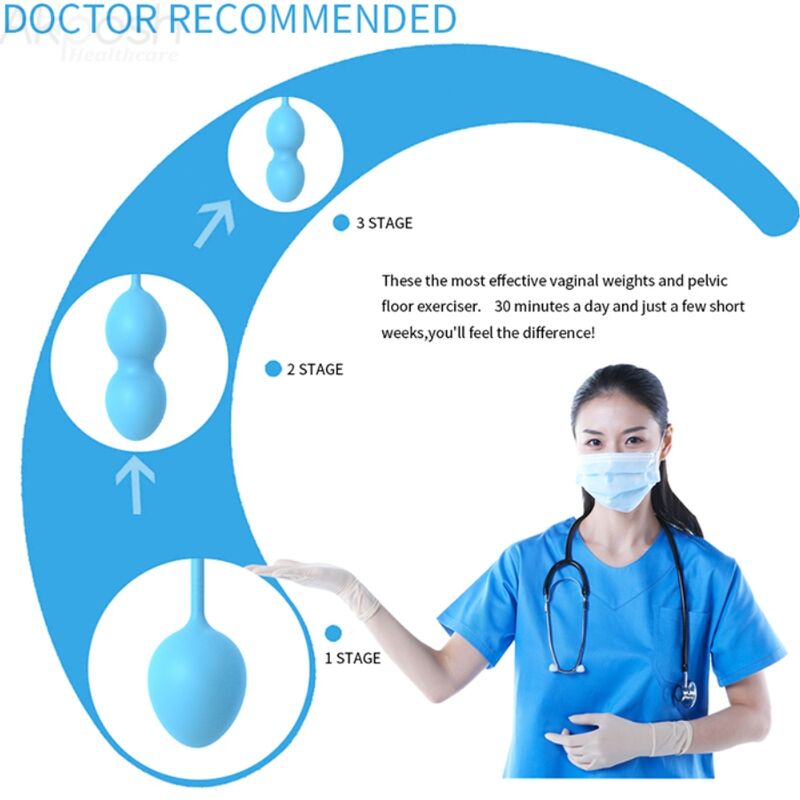 ARMONY - ANABIOSIS VAGINALHANTEL 3 STUFEN BLAU - Sexotim