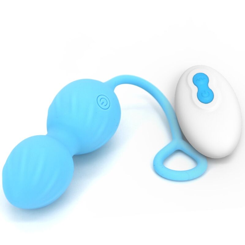 ARMONY - BLOSSOMS VAGINAL HANTEL MIT FERNBEDIENUNG 10 VIBRATIONEN BLAU - Sexotim