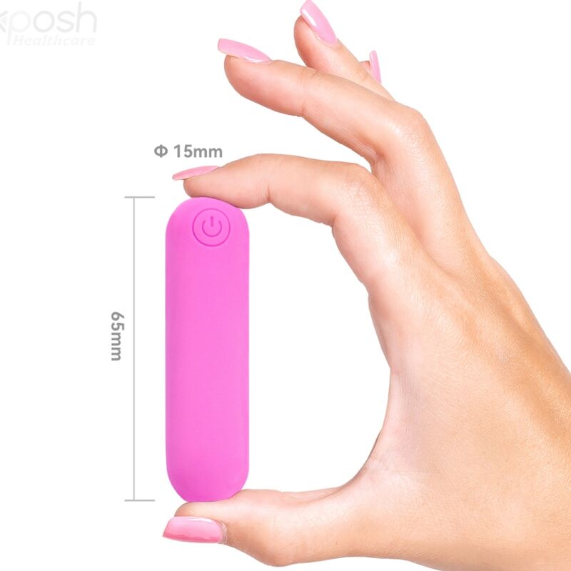 ARMONY - SPLASH HEHE VIBRATOR BULLET SILIKON 10 VIBRATIONEN 65 X 15 CM ROSA - Sexotim