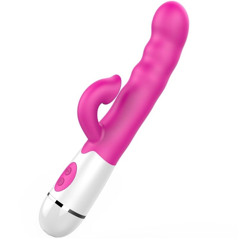 ARMONY - AMIR MULTIFUNKTIONSVIBRATOR MIT STIMULIERENDER ZUNGE 16 VIBRATIONSMODI ROSA - Sexotim