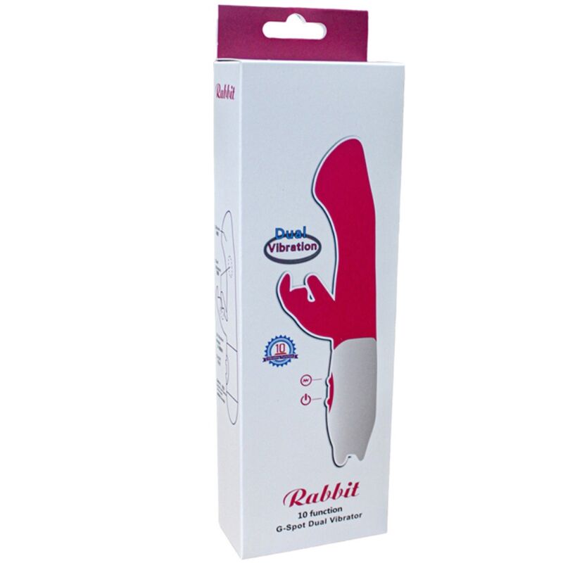 ARMONY - RABBIT VIBRATOR & STIMULATOR G-SPOT 10 VIBRATIONSMODI ROSA - Sexotim