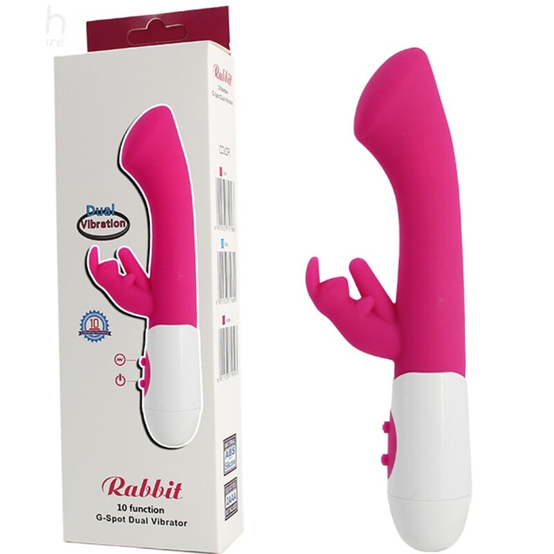 ARMONY - RABBIT VIBRATOR & STIMULATOR G-SPOT 10 VIBRATIONSMODI ROSA - Sexotim