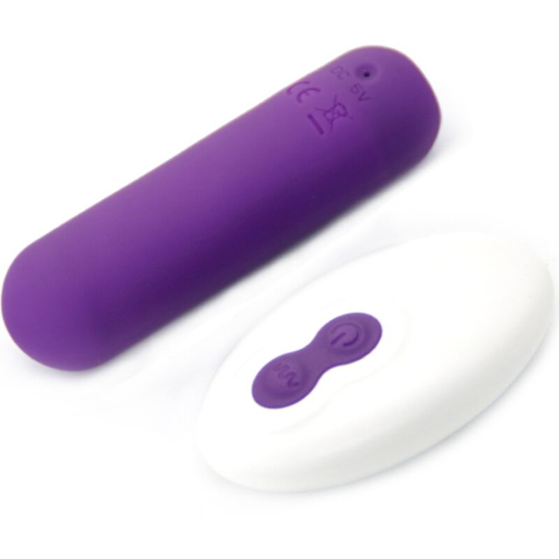 ARMONY - SPLASH JOIE VIBRATOR BULLET SILIKON MIT FERNBEDIENUNG, 10 VIBRATIONEN 75 X 19 CM LILA - Sexotim