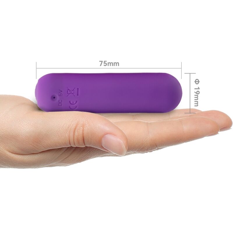 ARMONY - SPLASH JOIE VIBRATOR BULLET SILIKON MIT FERNBEDIENUNG, 10 VIBRATIONEN 75 X 19 CM LILA - Sexotim
