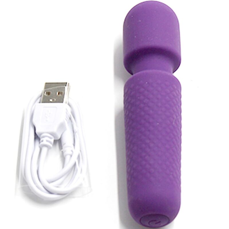 ARMONY - YOUR MAGIC MASSAGER & VIBRATOR WIEDERAUFLADBAR 10 VIBRATIONEN STAB PUNKTE LILA - Sexotim
