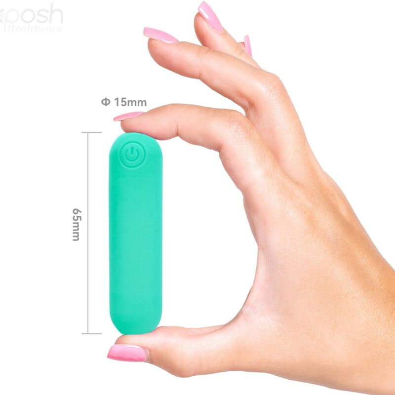 ARMONY - SPLASH JOLINE VIBRATOR BULLET SILIKON FERNBEDIENUNG 10 VIBRATIONEN 65 X 15 CM GRÜN - Sexotim