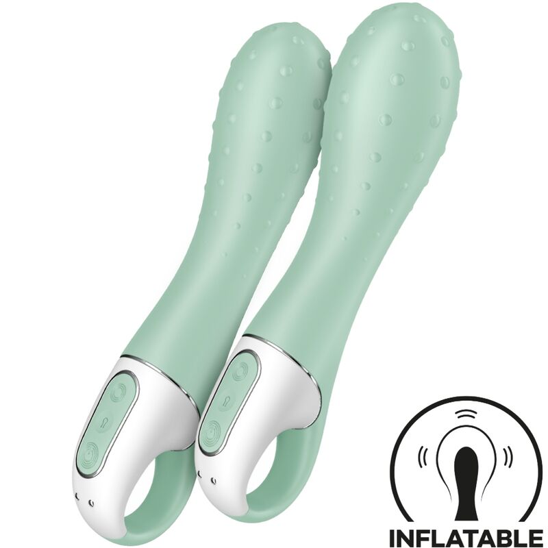 SATISFYER - AIR PUMP VIBRATOR 3 AUFBLASBARER G-PUNKT MINT - Sexotim