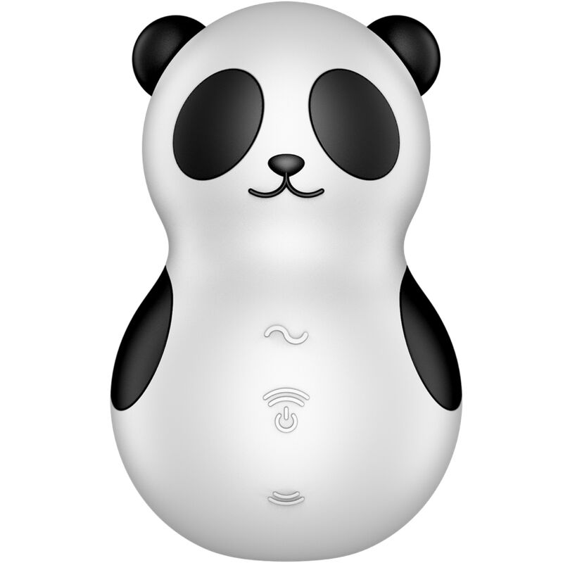 SATISFYER - POCKET PANDA STIMULATOR & VIBRATOR SCHWARZ WEISS - Sexotim