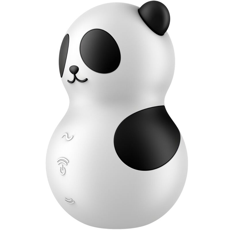 SATISFYER - POCKET PANDA STIMULATOR & VIBRATOR SCHWARZ WEISS - Sexotim