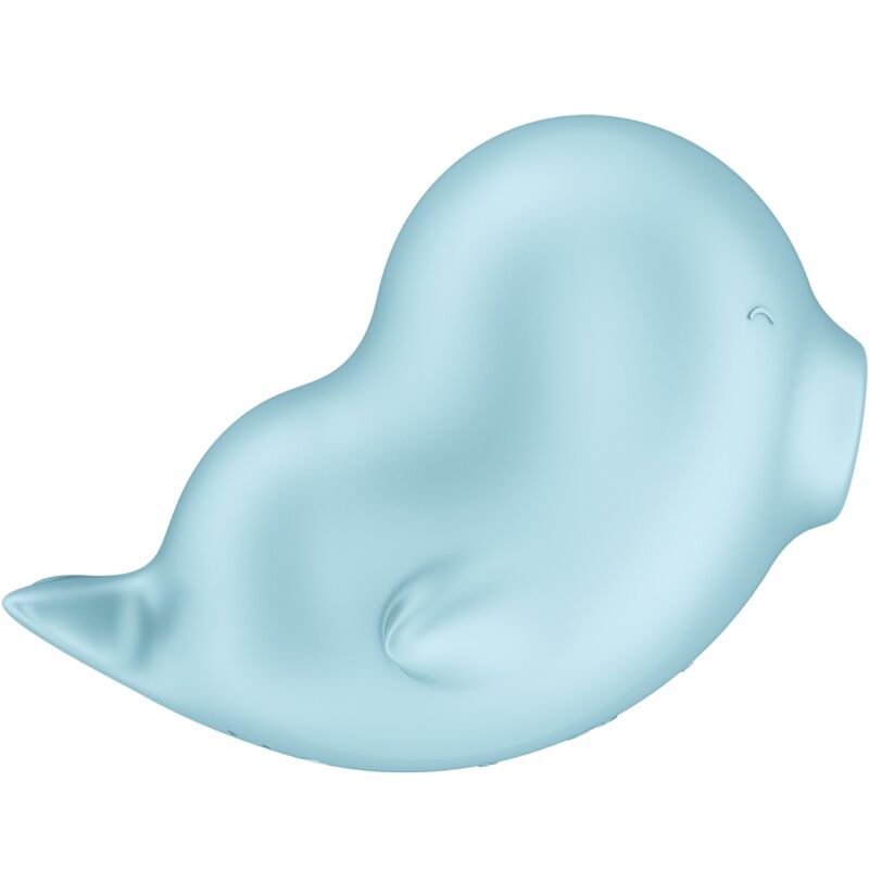 SATISFYER - SASSY SEAL STIMULATOR & VIBRATOR BLAU - Sexotim