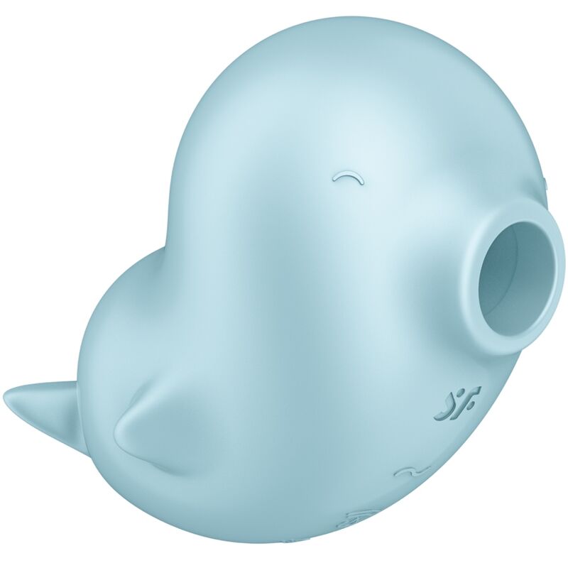 SATISFYER - SASSY SEAL STIMULATOR & VIBRATOR BLAU - Sexotim