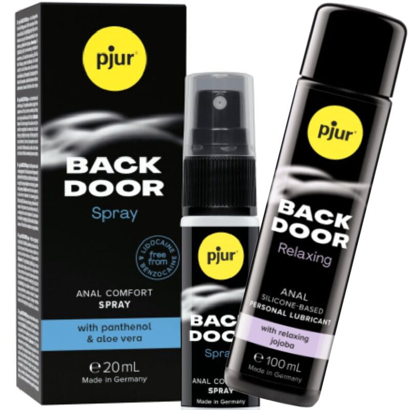 PJUR - BACK DOOR SET AUS ANAL-GLEITMITTEL UND SPRAY - Sexotim