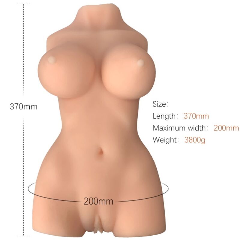 ARMONY - REALISTISCHES WEIBLICHES TORSOMODELL 7 - Sexotim
