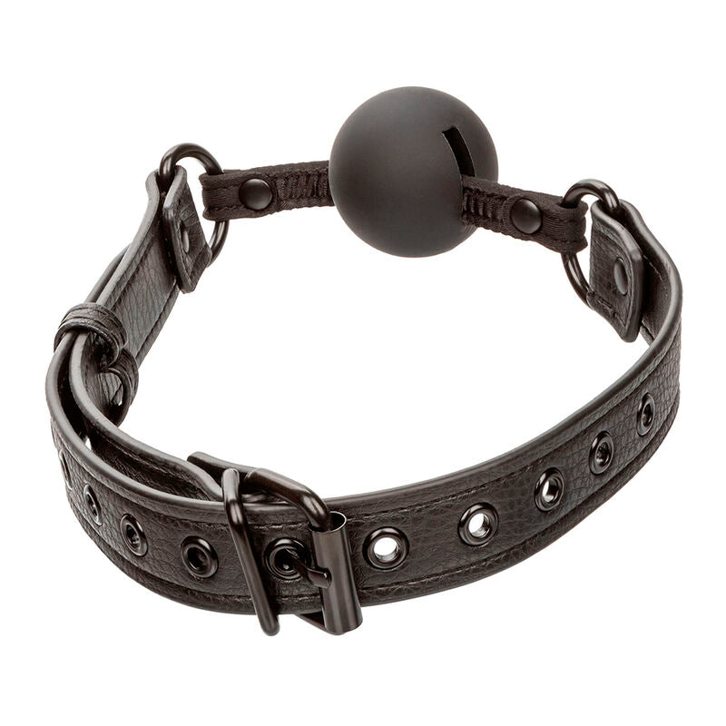 CALEXOTICS - NOCTURNAL BALL GAG SILIKON SCHWARZ - Sexotim