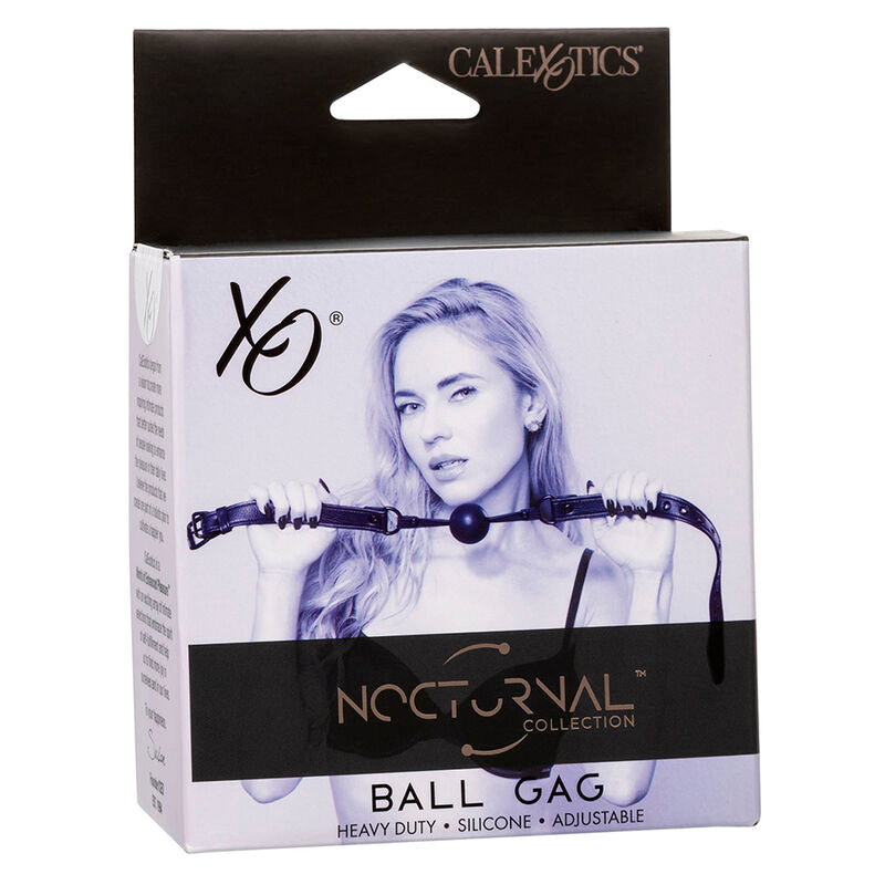 CALEXOTICS - NOCTURNAL BALL GAG SILIKON SCHWARZ - Sexotim