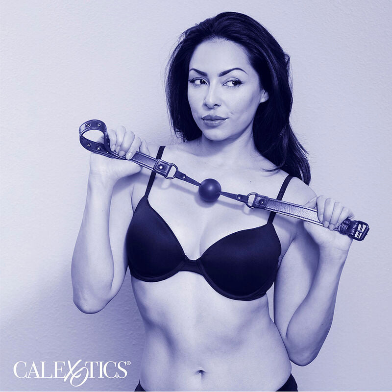 CALEXOTICS - NOCTURNAL BALL GAG SILIKON SCHWARZ - Sexotim