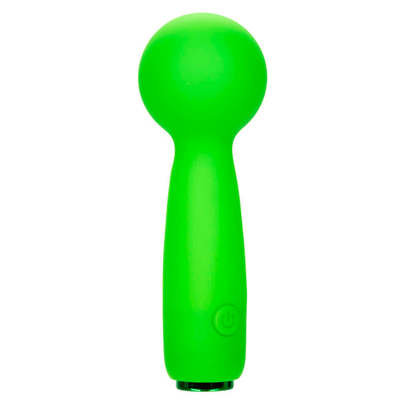 CALEXOTICS - NEON VIBES THE BUBBLY VIBE, MINI-MASSAGER MIT 10 VIBRATIONEN, GRÜN - Sexotim