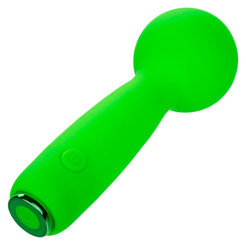 CALEXOTICS - NEON VIBES THE BUBBLY VIBE, MINI-MASSAGER MIT 10 VIBRATIONEN, GRÜN - Sexotim