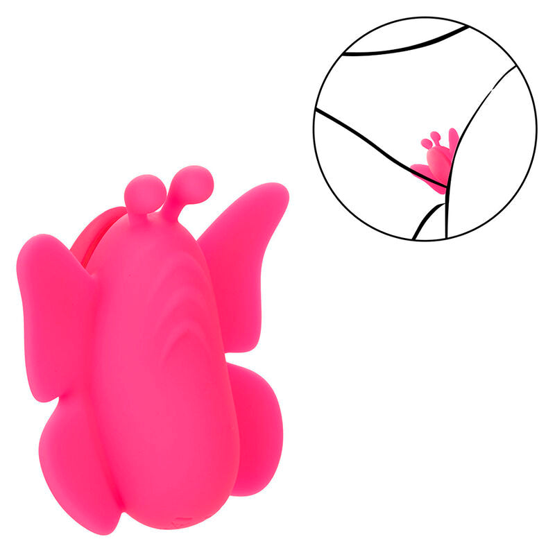 CALEXOTICS - NEON VIBES THE FLUTTER VIBE HÖSCHEN VIBROSTIMULATOR, 10 VIBRATIONEN, ROSA - Sexotim