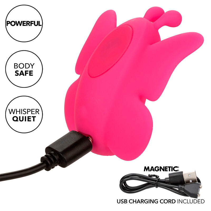 CALEXOTICS - NEON VIBES THE FLUTTER VIBE HÖSCHEN VIBROSTIMULATOR, 10 VIBRATIONEN, ROSA - Sexotim