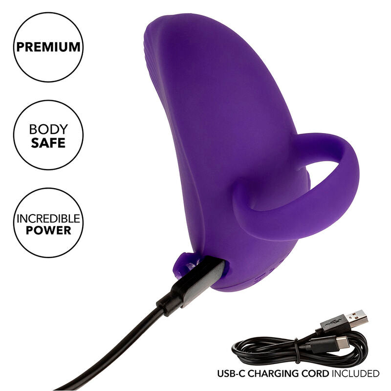 CALEXOTICS - ENVY HANDMASSAGER MIT ROLLBALL, 7 VIBRATIONEN, LILA - Sexotim