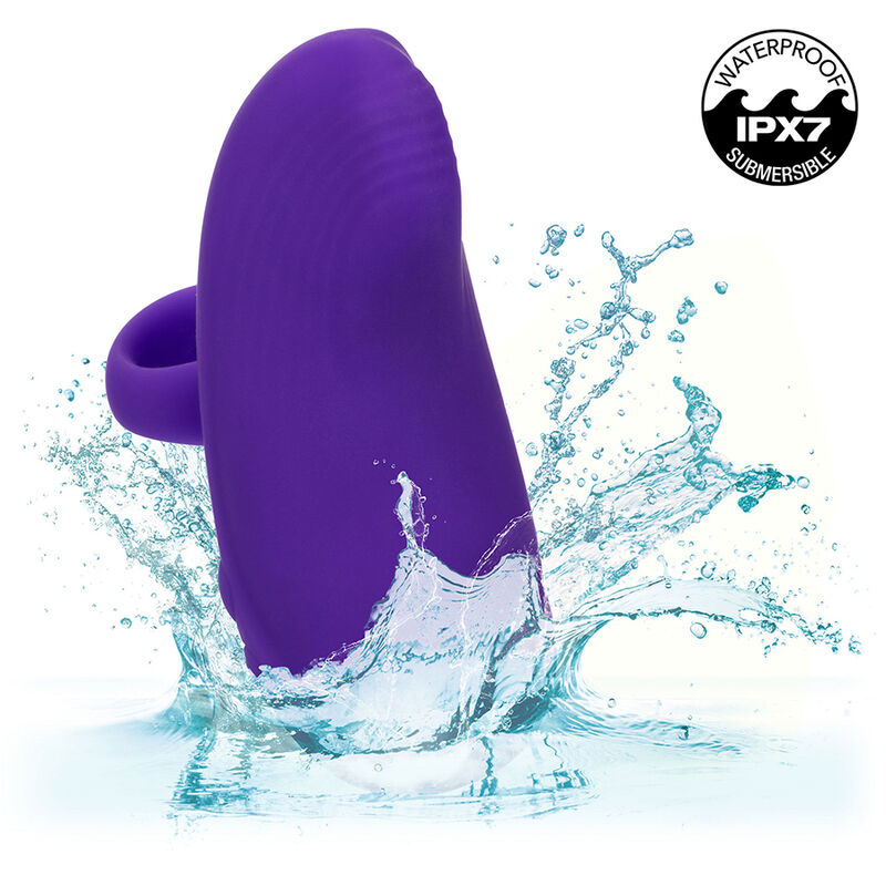 CALEXOTICS - ENVY HANDMASSAGER MIT ROLLBALL, 7 VIBRATIONEN, LILA - Sexotim