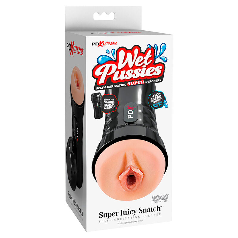 PDX EXTREME - WET PUSSIES SELBSTSCHMIERENDER VAGINA-MASTURBATOR, FLEISCH - Sexotim