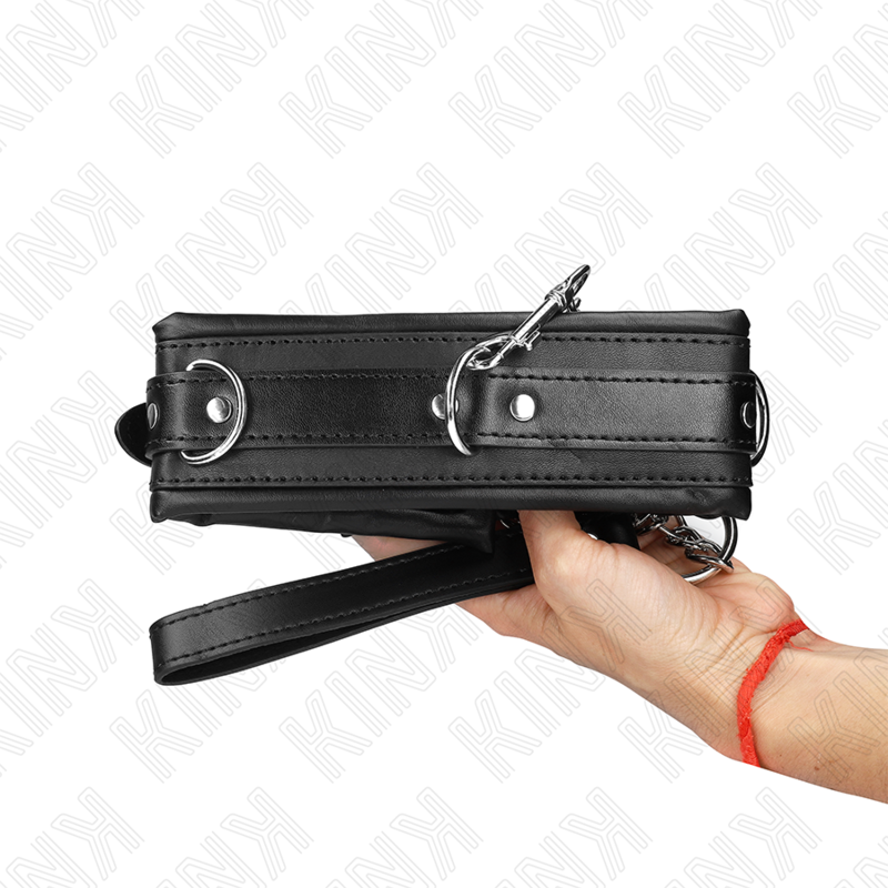 KINK - SCHWERE HALSKETTE MIT GÜRTEL 65 CM MODELL 4 VERSTELLBAR 36,5-50 CM - Sexotim